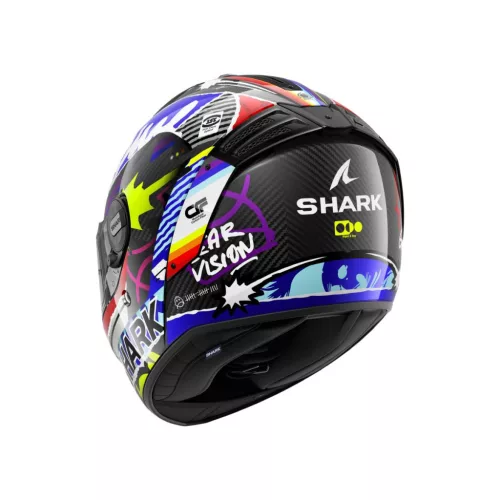 Shark bukósisak Spartan RS - CARBON STREETRUSH - HE8163EDBU