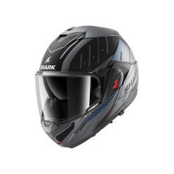   SHARK OXO RYDGER FELNYITHATÓ BUKÓSISAK, MATT SÖTÉTSZÜRKE-KÉK-FEKETE