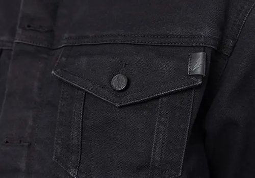 JOHN DOE Maverick motoros kabát | Black