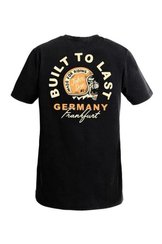 John Doe Built To Last Férfi póló | Fekete