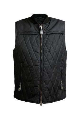 JOHN DOE - Lowrider Wax motoros mellény | Black