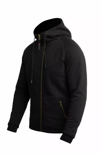 JOHN DOE - XTM® v2 Hoodie motoros protektoros pulóver | Black