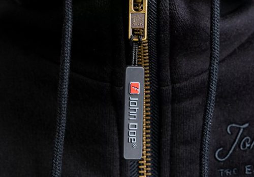 JOHN DOE - XTM® v2 Hoodie motoros protektoros pulóver | Black