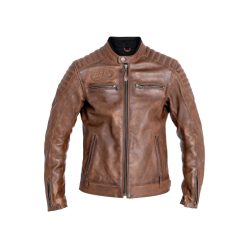 JOHN DOE - DEXTER motoros bőrkabát | Brown