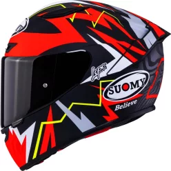 SUOMY Track-1 bukósisak | Sam Lowes Replica 2025 | piros