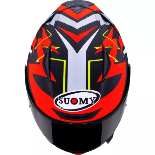 SUOMY Track-1 bukósisak | Sam Lowes Replica 2025 | piros