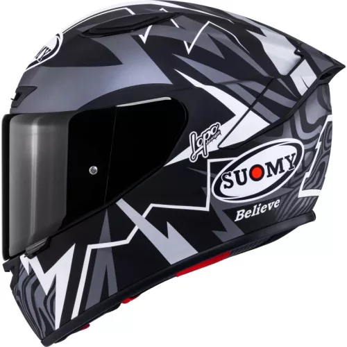 SUOMY Track-1 bukósisak | Sam Lowes Replica 2025 | szürke