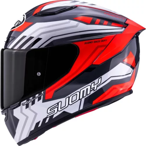 SUOMY Track-1 bukósisak | Framework | fehér-piros