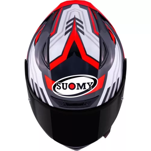 SUOMY Track-1 bukósisak | Framework | fehér-piros