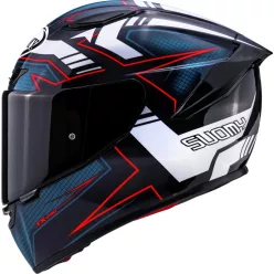 SUOMY TX PRO Flawless bukósisak | White/Black/Blue/Red