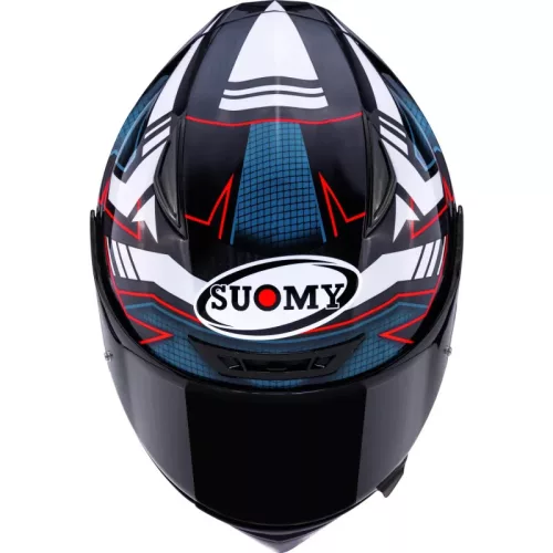 SUOMY TX PRO Flawless bukósisak | White/Black/Blue/Red