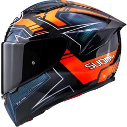 SUOMY TX PRO Flawless bukósisak | Black/Orange/Blue
