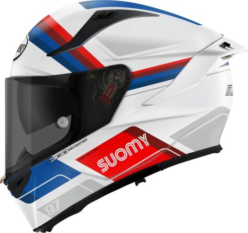 SUOMY Speedstar 2 Vantage bukósisak | fehér-kék-piros