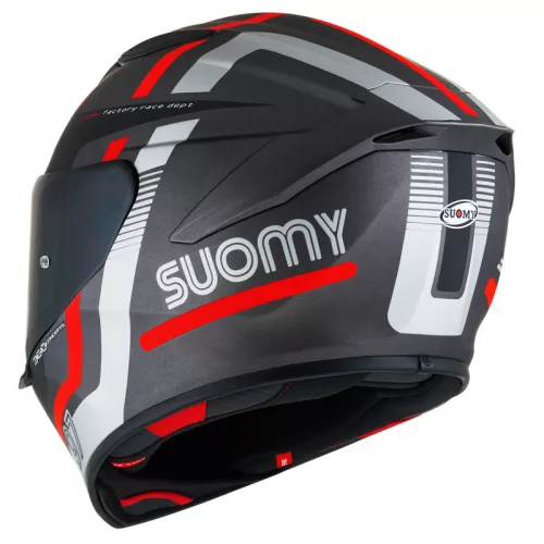 SUOMY Track-1 Ninety Seven bukósisak | fekete-piros