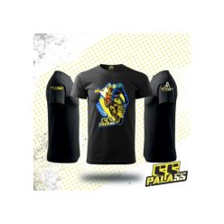 Pala55 Fire stoppie póló | Fekete