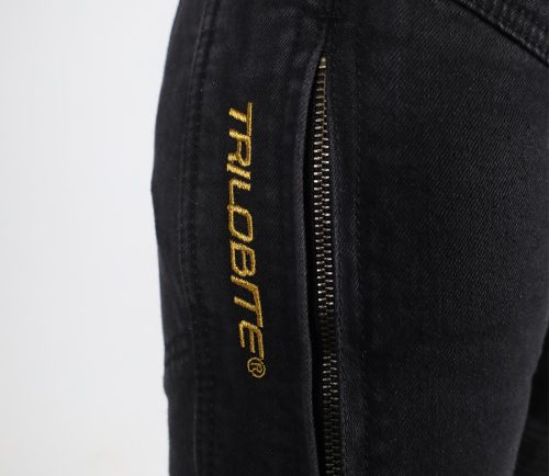 Trilobite férfi motoros farmer Parado men DOUBLELAYER  / CE AAA black / slim fit