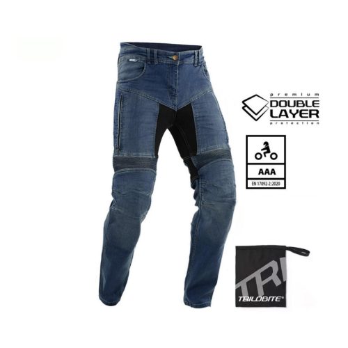 Trilobite férfi motoros farmer Parado men DOUBLELAYER  / CE AAA blue / slim fit