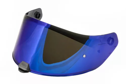 Premier - Devil és Hyper sisakokhoz plexi | chrome blue