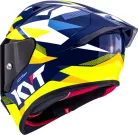 KYT R1R Diamond bukósisak | Blue/Yellow