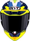 KYT R1R Diamond bukósisak | Blue/Yellow