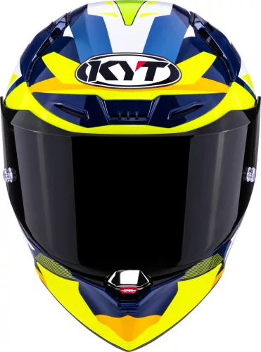 KYT R1R Diamond bukósisak | Blue/Yellow