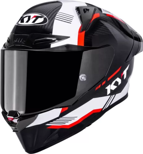 KYT R1R Carbon Zone bukósisak | carbon/red