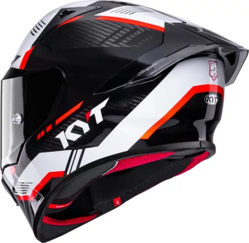 KYT R1R Carbon Zone bukósisak | carbon/red