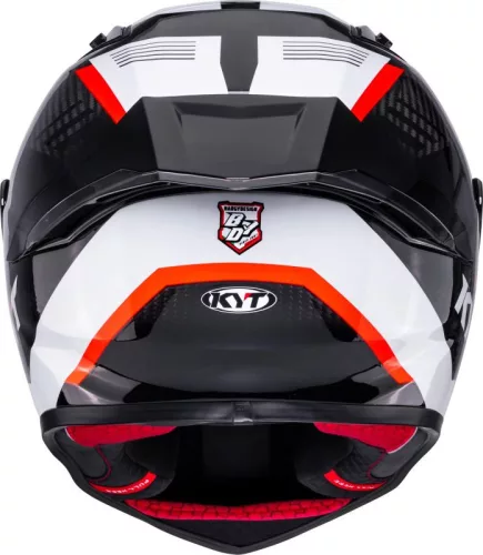 KYT R1R Carbon Zone bukósisak | carbon/red