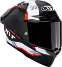 KYT R1R Carbon Zone bukósisak | carbon/red