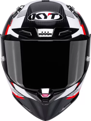 KYT R1R Carbon Zone bukósisak | carbon/red