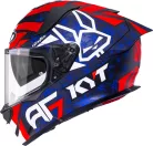 KYT R2R Fernandez Replica 2025 bukósisak | matt kék-piros-fehér